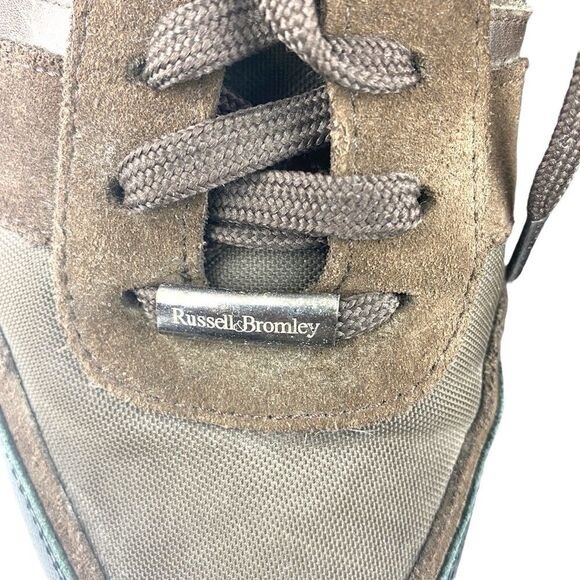 RUSSELL AND Bromley London Mens Brown & Black Fast Pace Lace Up Sneakers EU 41 - Picture 8 of 14